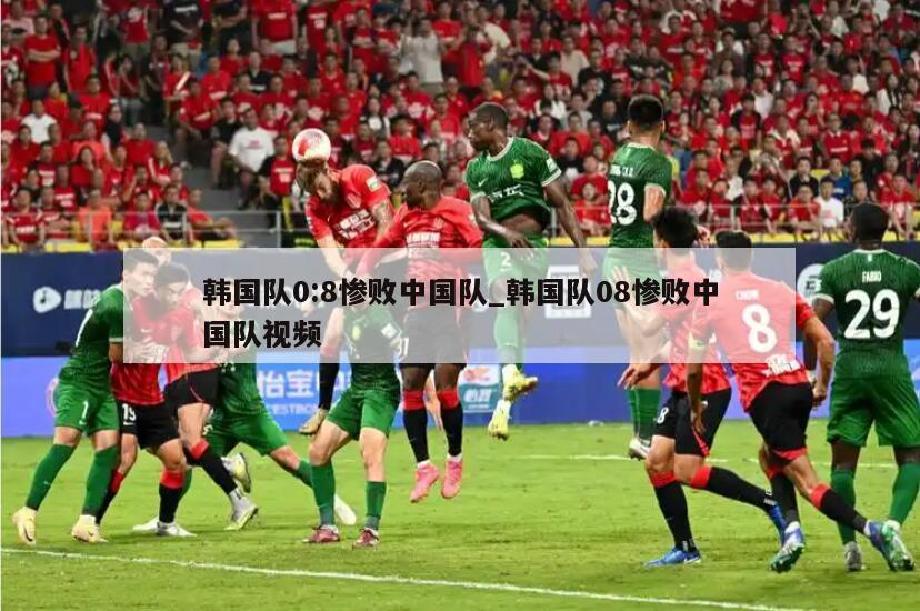 韩国队0:8惨败中国队_韩国队08惨败中国队视频