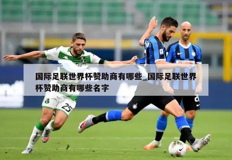 国际足联世界杯赞助商有哪些_国际足联世界杯赞助商有哪些名字