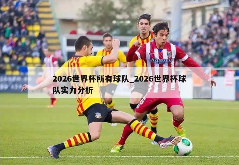 2026世界杯所有球队_2026世界杯球队实力分析